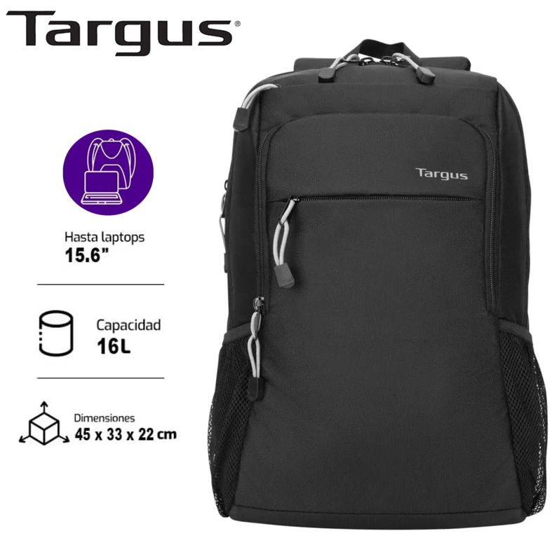 MOCHILA INTELLECT ADVANCED 15.6" BLACK