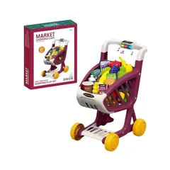 GENERICO - Carrito de Compras de Juguete con Luces y Sonido
