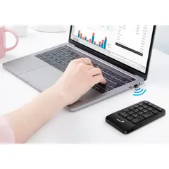 GENIUS - TECLADO NUMERICO NUMPAD 1000 AI COPILOT WIRELESS SILENT BLACK