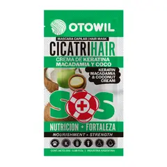 OTOWIL - CICATRIHAIR Tratamiento Keratina Macadamia & Coco 25G