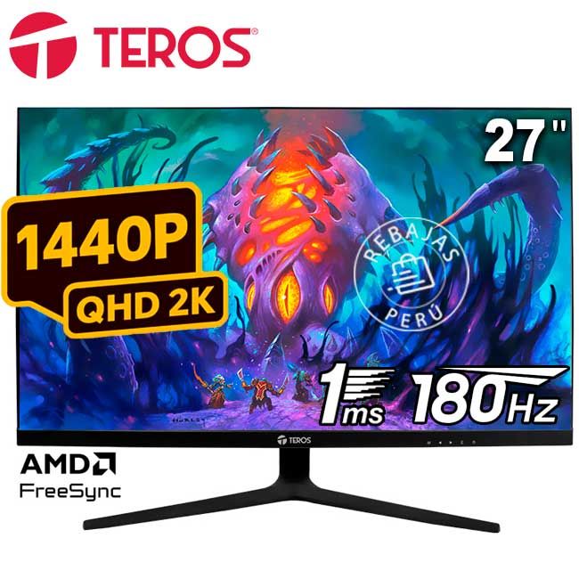Monitor TE-2769G 27 QHD Fast IPS 180Hz 1ms HDMI DP Audio Out