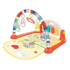 BIBI - GIMNASIO PARA BEBÉ ESTIMULACIÓN MODELO BUHO ROJO