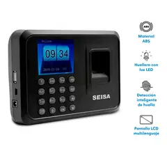 SEISA - Huellero Digital Para Control de Asistencia del Personal