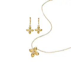 YANBAL - SET COLLAR + ARETES ALLEIA FLOR COLLAR Y ARETES