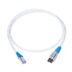 GENERICO - PATCH CORD SIEMON CAT6A DE TERA A RJ45 4 PARES LSZH 1M AZUL