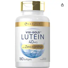 GENERICO - LUTEINA Y ZEAXANTINA 40MG 180 CÁPSULAS CARLYLE