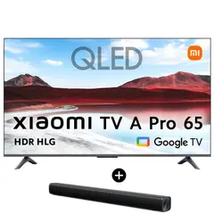 XIAOMI - TELEVISOR QLED 65” 4K UHD SMART TV A PRO -2025 + Soundbar 2.0ch