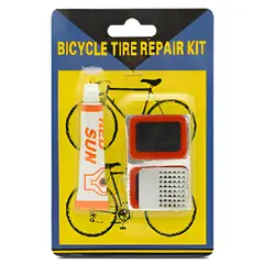 JET - Kit de 8 Parches Reparadores para Ruedas de Bicicleta