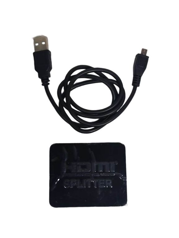 Splitter Hdmi 1x2 4k Full Hd Duplica Pantalla Pc Laptop
