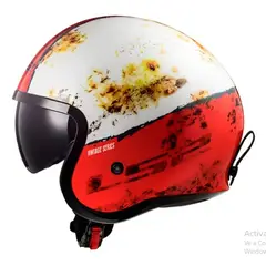 LS2 - CASCO MOTO OF599 SPITFIRE INKY BLANCO