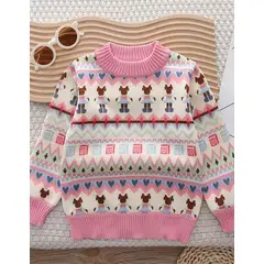 GENERICO - Polera rosa para niña