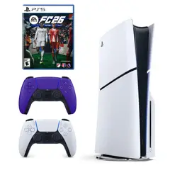 SONY - Consola PlayStation 5 + Mando Dualsense Morado + FC 26