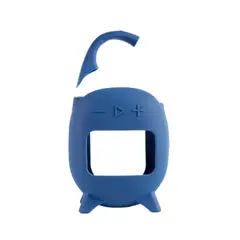 GENERICO - Funda Protectora de Silicona para el parlante Jbl Clip 5 - Azul