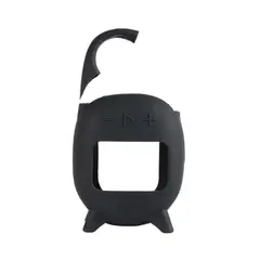 GENERICO - Funda Protectora de Silicona para el parlante Jbl Clip 5 - Negro