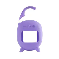 GENERICO - Funda Protectora de Silicona para el parlante Jbl Clip 5 - Lila