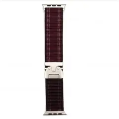 GENERICO - Correa Elastic con Hebilla para Apple Watch 42mm - Vinotinto