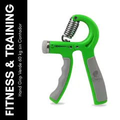 GENERICO - Hand Grip Verde 60 kg sin Contador