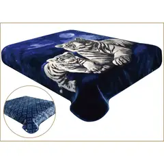 GENERICO - FRAZADAS 8 KILOS HAIRIFON - DISEÑO REVERSIBLE