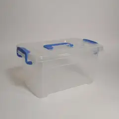 START FG - Fenomenal Cajita Organizadora Vany de Plástico Transparente con Tapa