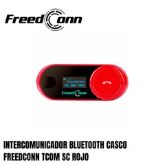 FREEDCONN - INTERCOMUNICADOR PARA CASCO SC ROJO