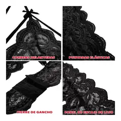 GENERICO - Set de Lencería 2 pza de Encaje