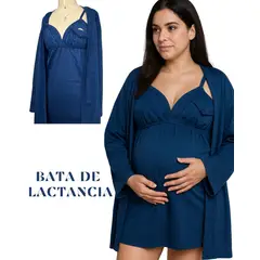 GENERICO - Pijama / Bata Maternidad de embarazo y lactancia