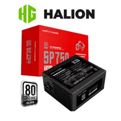 HALION - Fuente de poder SP750 con Ventilador silencioso
