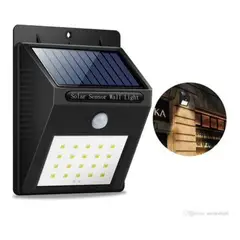 GENERICO - Foco Solar Led Lampara Con Sensor Movimiento