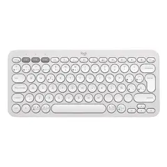 LOGITECH - TECLADO PEBBLE K380S BLANCO BLUETOOTH