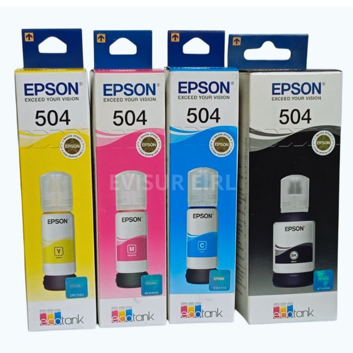 KIT TINTA 504 PACK COMPLETO T504
