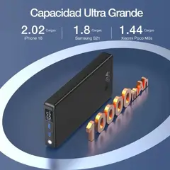 OEM - Power Bank Batería 10000mah Carga Rápida 225w 1hora