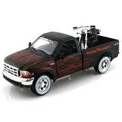 MAISTO - CAMIONETA COLECCION FORD F350 HARLEY DAVIDSON ESCALA 1: 24