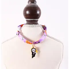 CATITO - COLLAR PARA GATO HALLOWEEN - LILA