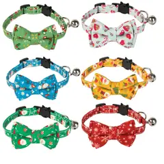 CATITO - COLLAR PARA GATO NAVIDEÑO - VERDE