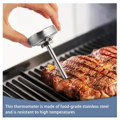 GENERICO - TERMÓMETRO PARA CARNES INOXIDABLE PARA HORNO