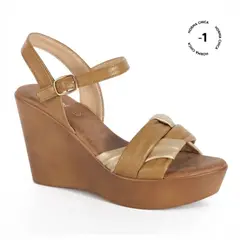 STHEF - SANDALIA MUJER CASUAL CAMEL 7534 SNTC