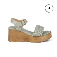 STHEF - SANDALIA MUJER CASUAL VERDE 7536 SNTC