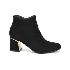 STHEF - Botin Casual con taco Mujer 7630 NEGRO-STHEF