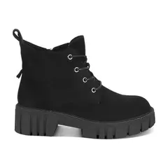 STHEF - BOTIN MUJER CASUAL NEGRO 7646