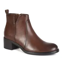 STHEF - Botin Casual con taco Mujer 7650 MARRON-STHEF