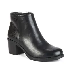 STHEF - Botin Casual con taco Mujer 7649 NEGRO-STHEF