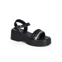 STHEF - SANDALIA MUJER CASUAL NEGRO 7827