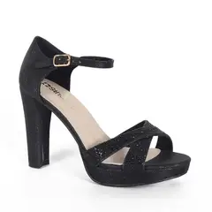 STHEF - Sandalias de Vestir Mujer 7500 NEGRO-STHEF