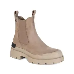 STHEF - Botines Combat Mujer 7606 TAUPE-STHEF