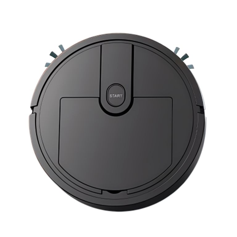 Mini Aspiradora Robot Barredor Usb Hogar Oficina Negro