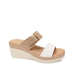 ADV - Sandalia Strap Casual ANA-2513 BlancoDorado