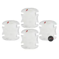 GENERICO - Protector De Tazona De Puerta Transparente Trd 4pcs