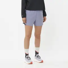 SALOMON - Shorts de Running Shakeout 4 Core 2en1 Mujer -
