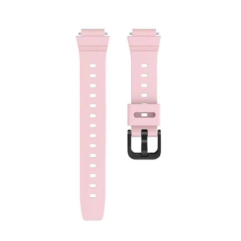 Correa De Silicona Para Huawei Kids 4 Pro- Rosa