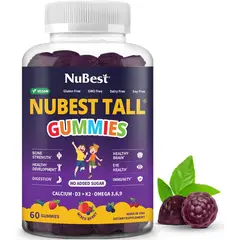 GENERICO - NuBest Tall Gummies – 60 gomitas sabor frutas mixtas